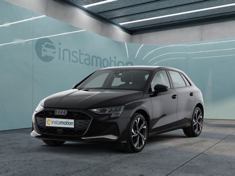 Schwarz Gebraucht 2024 Audi A3 Sportback Advanced Plus Limousine | 36.945 € (Teuer) - Bild 1/3