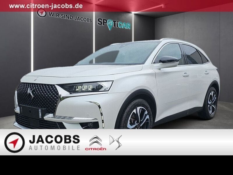 Weiß (metallic) Gebraucht 2020 DS Automobiles DS7 Crossback Be Chic SUV | 26.890 € (Guter Preis) - Bild 1/4