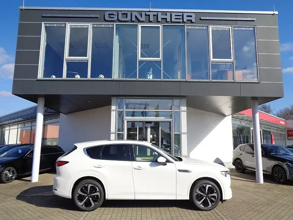 Gebraucht Mazda CX-60 Takumi-Line 200 PS (147 kW) 2023 Rhodium white SUV