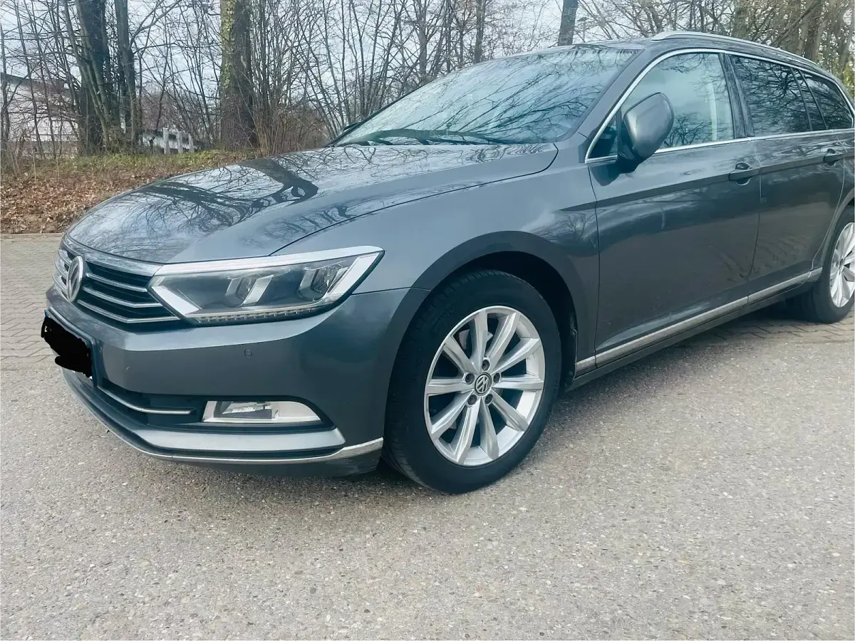 Używany VW Passat Highline 190 KM (139 kW) 2017 Szary Kombi