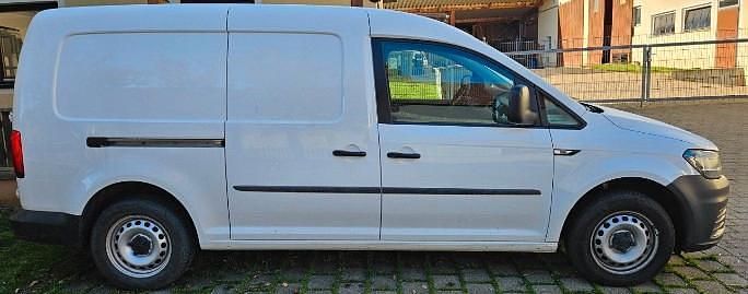 Gebraucht VW Caddy Maxi 102 PS (75 kW) 2018 Weiß Van / Kleinbus