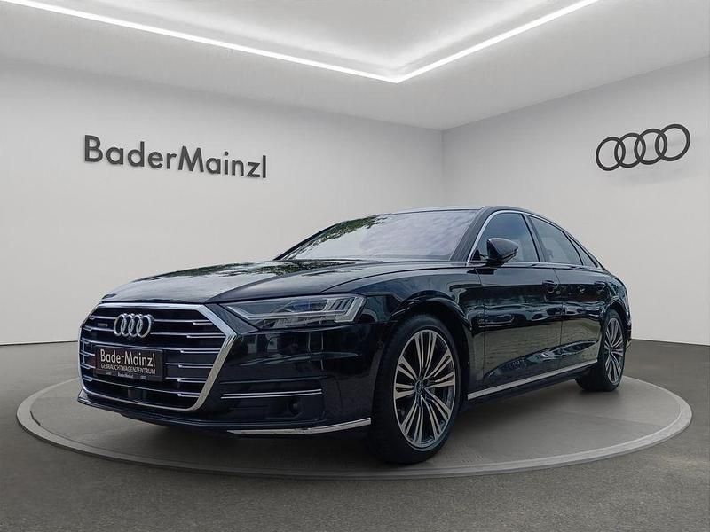 Mythosschwarz metallic Gebraucht 2021 Audi A8 Ambiente Limousine | 51.530 € (Guter Preis) - Bild 1/4
