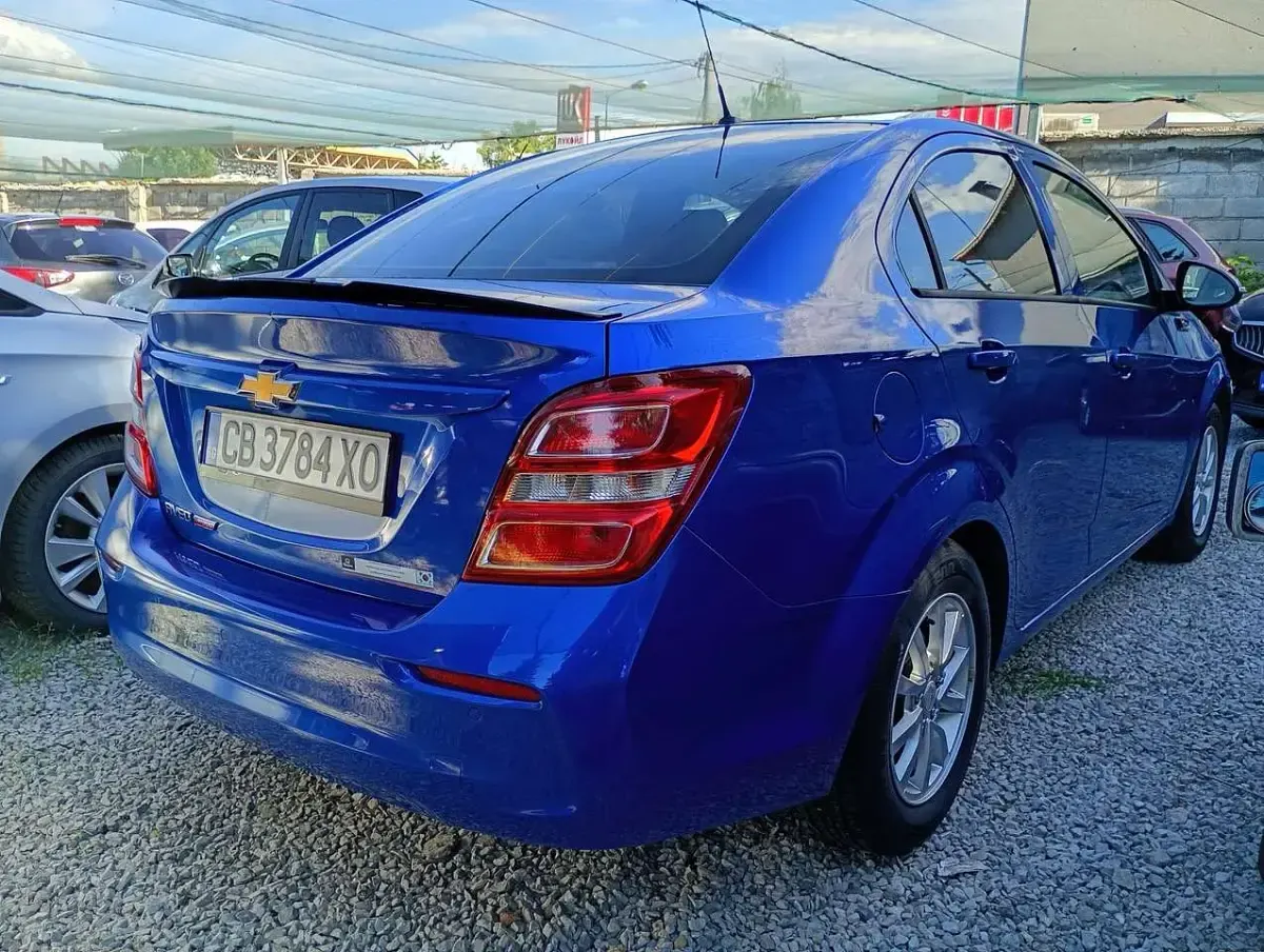 Gebraucht Chevrolet Aveo LT 140 PS (102 kW) 2017 Blau Limousine