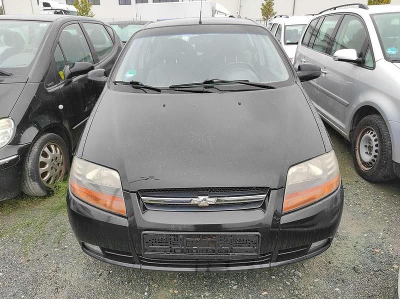 Schwarz Gebraucht 2006 Chevrolet Kalos SE Kleinwagen | 799 € (Guter Preis) - Bild 1/4