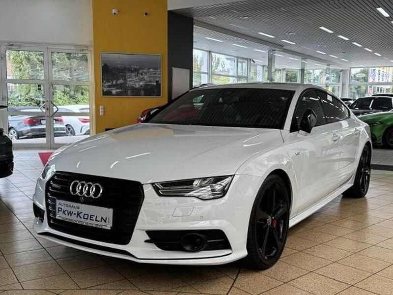 Gletscherweiß metallic (metallic) Gebraucht 2017 Audi A7 Business Kleinwagen | 29.999 € (Fairer Preis) - Bild 1/4