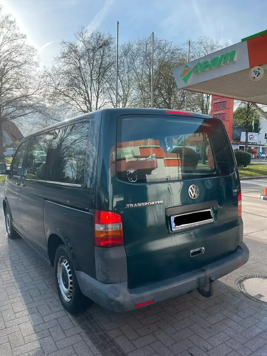Używany VW Transporter 131 KM (96 kW) 2006 Zielony Van