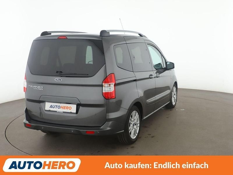 Gebraucht Ford Tourneo Courier Titanium 101 PS (74 kW) 2019 Grau Van / Kleinbus