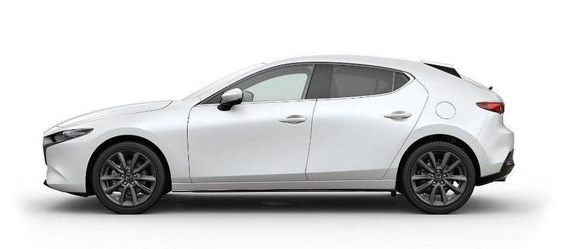 Neu Mazda 3 Exclusive-Line 140 PS (102 kW) 2025 Snowflake white pearl Limousine
