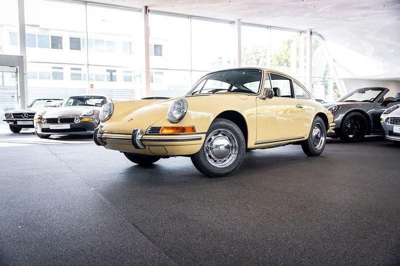 Champagnergelb Gebraucht 1969 Porsche 912 Coupé | 56.912 € - Bild 1/4