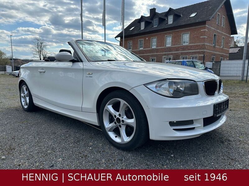Gebraucht BMW 118 Cabriolet 143 PS (105 kW) 2008 Alpinweiß 3 Cabrio
