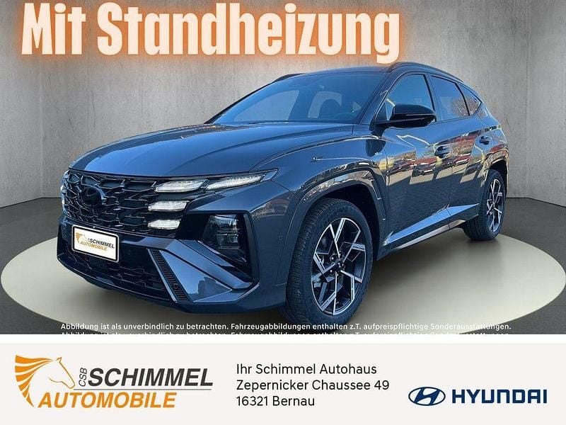 Grau Neu 2025 Hyundai Tucson N Line SUV | 42.725 € - Bild 1/4