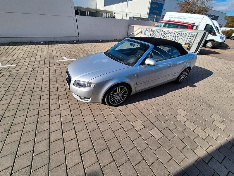 Silber Gebraucht 2007 Audi A4 S-Line Cabrio | 5.500 € (Fairer Preis) - Bild 1/4