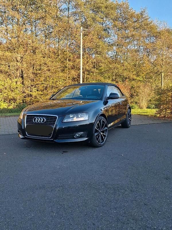 Gebraucht Audi A3 Cabriolet 102 PS (75 kW) 2010 Schwarz Cabrio