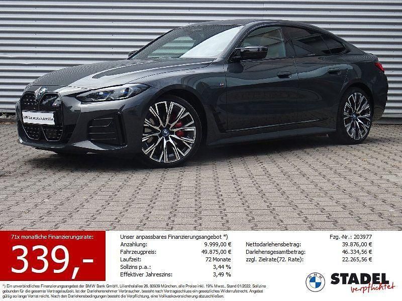 Dravitgrau met. Gebraucht 2022 BMW i4 Performance Limousine | 49.875 € (Fairer Preis) - Bild 1/4