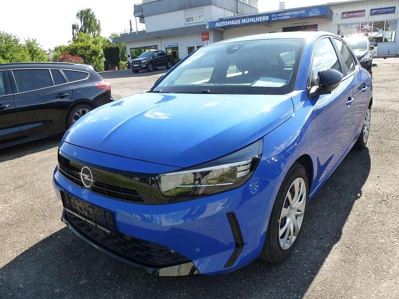 Lackierung voltaic blue met/ Gebraucht 2024 Opel Corsa Basis Kleinwagen | 16.100 € (Fairer Preis) - Bild 1/4