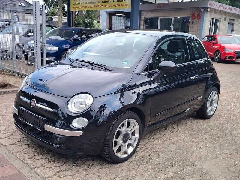 Gebraucht Fiat 500 Lounge 69 PS (50 kW) 2012 Schwarz Kleinwagen