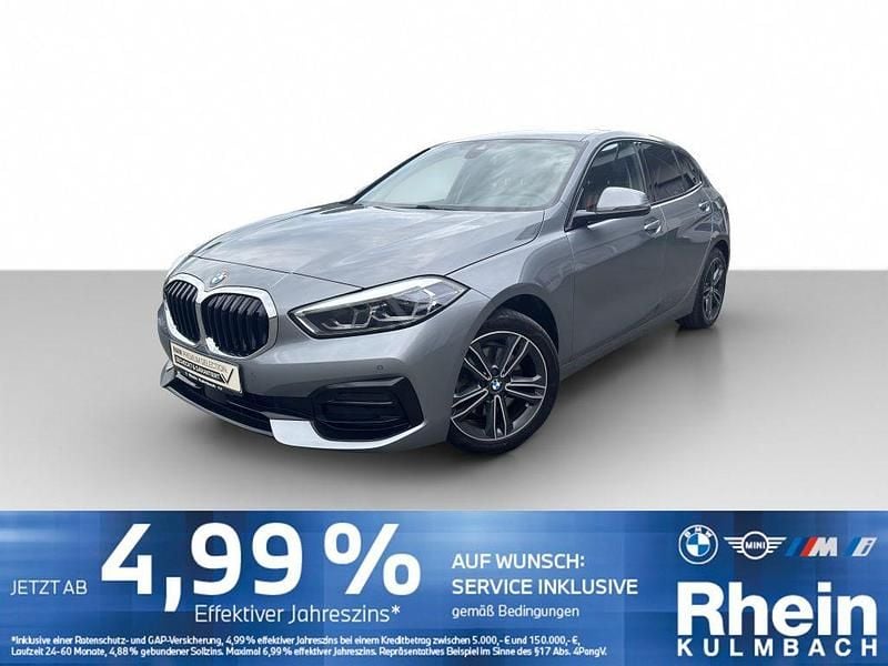 Skyscraper grau metallic Gebraucht 2022 BMW 118 Sport Line Kleinwagen | 24.860 € (Etwas zu teuer) - Bild 1/4