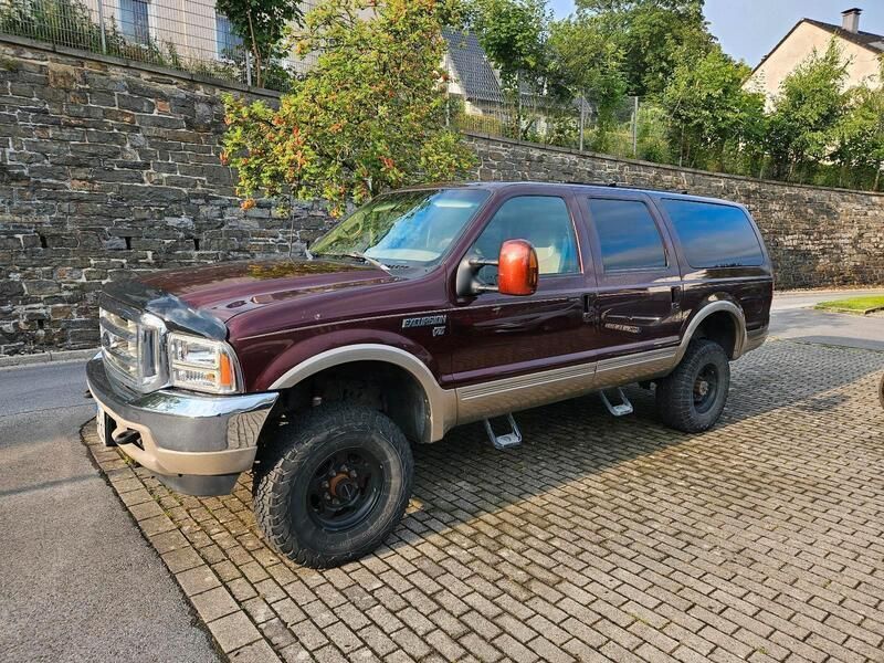 Rot Gebraucht 2000 Ford Excursion Limited SUV | 16.900 € - Bild 1/4