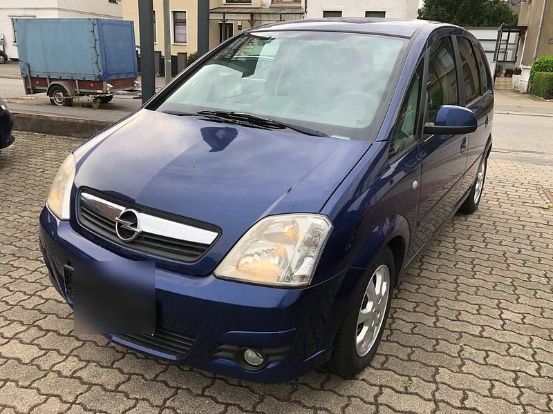 Blau Gebraucht 2008 Opel Meriva Van / Kleinbus | 1.480 € (Guter Preis) - Bild 1/4