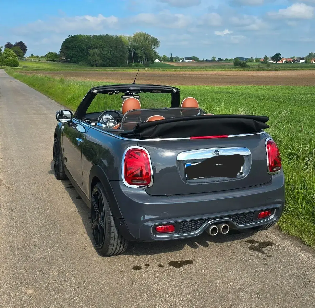 Usata Mini Cooper S Cabriolet 192 CV (141 kW) 2019 Grigio Cabrio