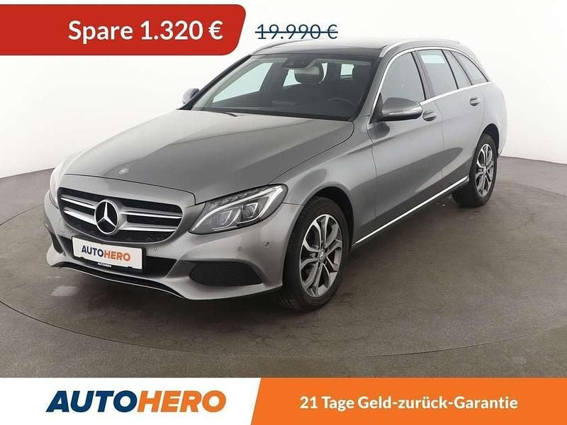 Grau Gebraucht 2014 Mercedes C220 Avantgarde Kombi | 18.670 € (Fairer Preis) - Bild 1/3