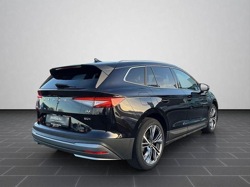 Gebraucht Skoda Enyaq iV Loft 194 kW (265 PS) 2023 Blackmagic perleffekt (metallic) SUV
