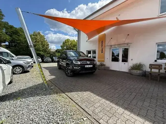Gebraucht VW Amarok Dark Label 204 PS (150 kW) 2018 Schwarz Pickup