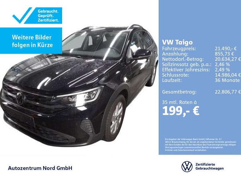 Gebraucht VW Taigo Life 95 PS (69 kW) 2025 Deep black perleffekt SUV