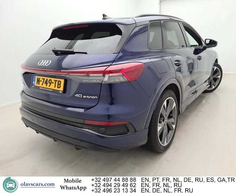 Gebraucht Audi Q4 e-tron S-Line 150 kW (204 PS) 2021 Blau SUV