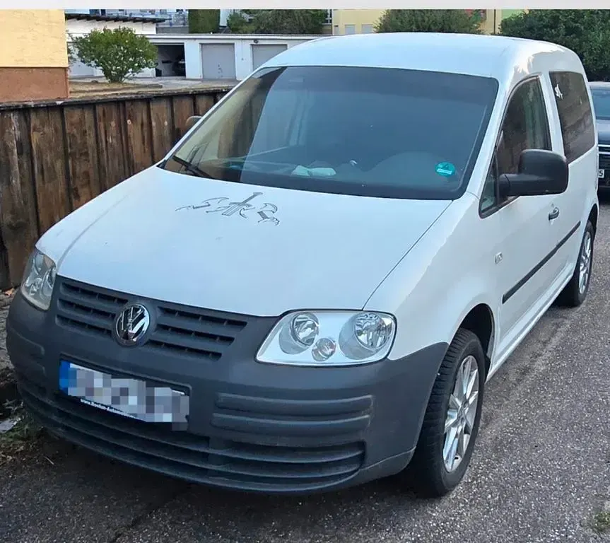 Gebraucht VW Caddy Life 80 PS (58 kW) 2004 Weiß Van / Kleinbus