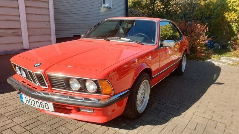 Rot Gebraucht 1985 BMW 635 Coupé | 14.990 € - Bild 1/4