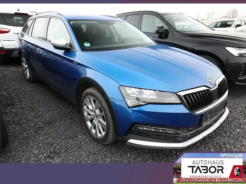Gebraucht Skoda Superb 200 PS (147 kW) 2021 Blau Kombi