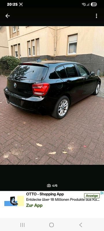 Gebraucht BMW 116 116 PS (85 kW) 2012 Schwarz Kleinwagen