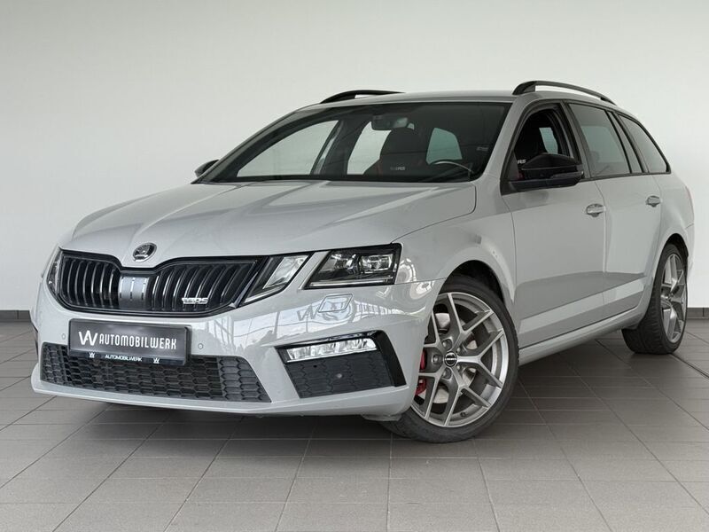 Steelgrau Gebraucht 2017 Skoda Octavia RS Kombi | 20.890 € (Etwas zu teuer) - Bild 1/4