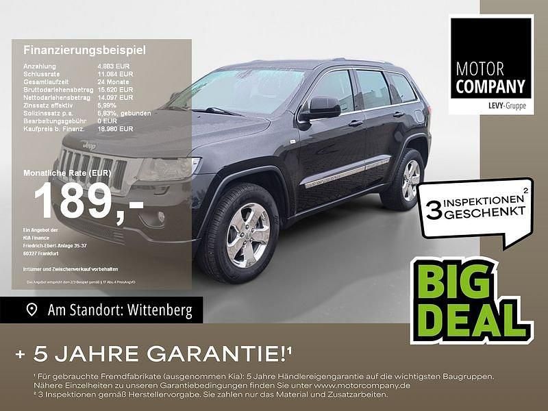 Schwarz Gebraucht 2012 Jeep Grand Cherokee Laredo SUV | 18.790 € (Fairer Preis) - Bild 1/4