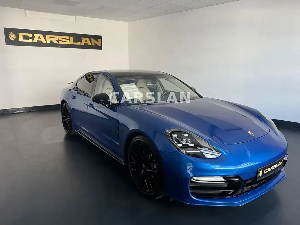 Gebraucht Porsche Panamera 4 Sport 330 PS (242 kW) 2017 Blau Kleinwagen