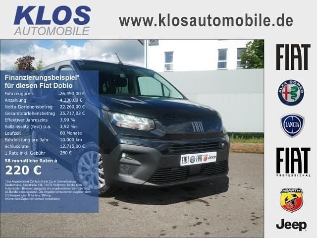Cinema schwarz metallic Neu 2025 Fiat Doblò Comfort Van / Kleinbus | 26.490 € (Fairer Preis) - Bild 1/4