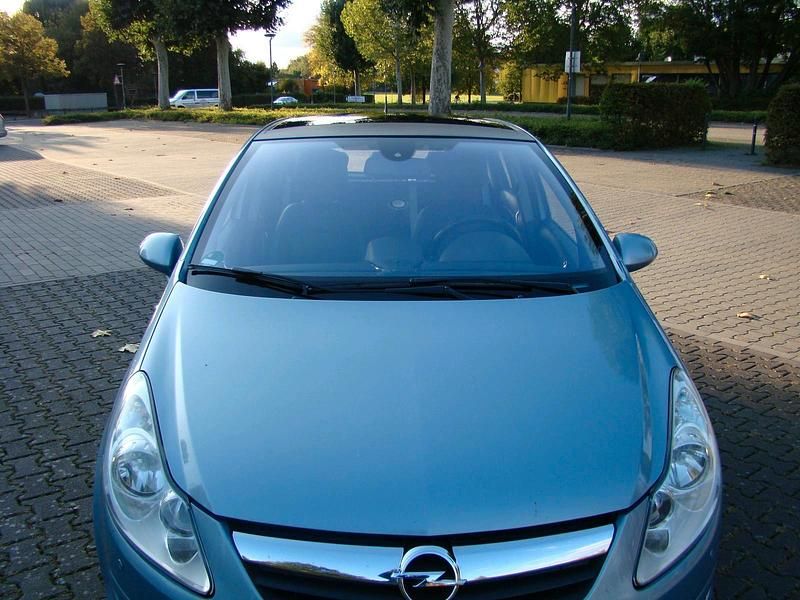 Gebraucht Opel Corsa 90 PS (66 kW) 2008 Blau Kleinwagen