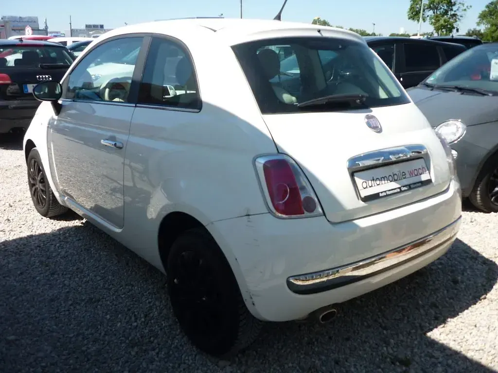 Gebraucht Fiat 500 Pop 69 PS (50 kW) 2009 Weiß Cabrio