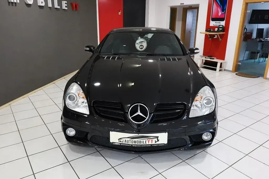 Gebraucht Mercedes SLK55 AMG AMG 360 PS (264 kW) 2006 Schwarz Cabrio