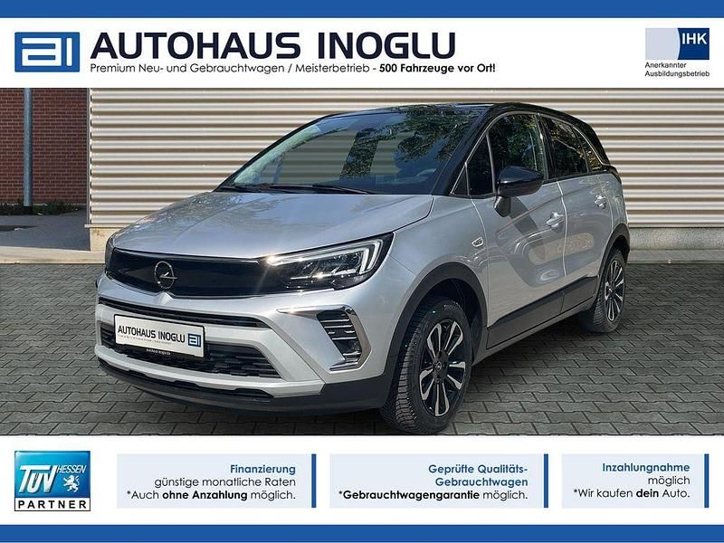 Silber aluminium silb/kristall silb (metallic) Gebraucht 2023 Opel Crossland Elegance SUV | 18.980 € (Guter Preis) - Bild 1/4