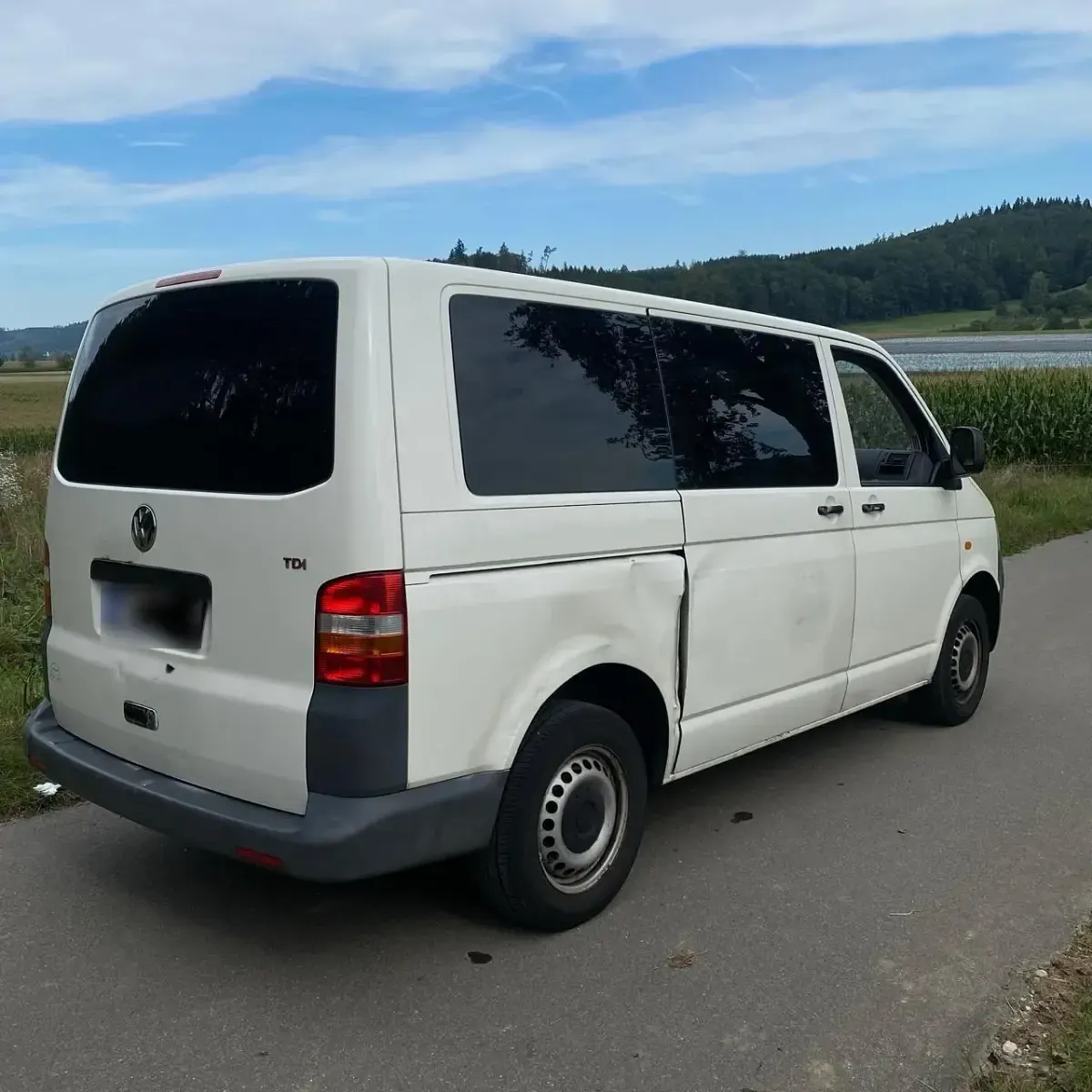Gebraucht VW T5 130 PS (95 kW) 2007 Weiß Van