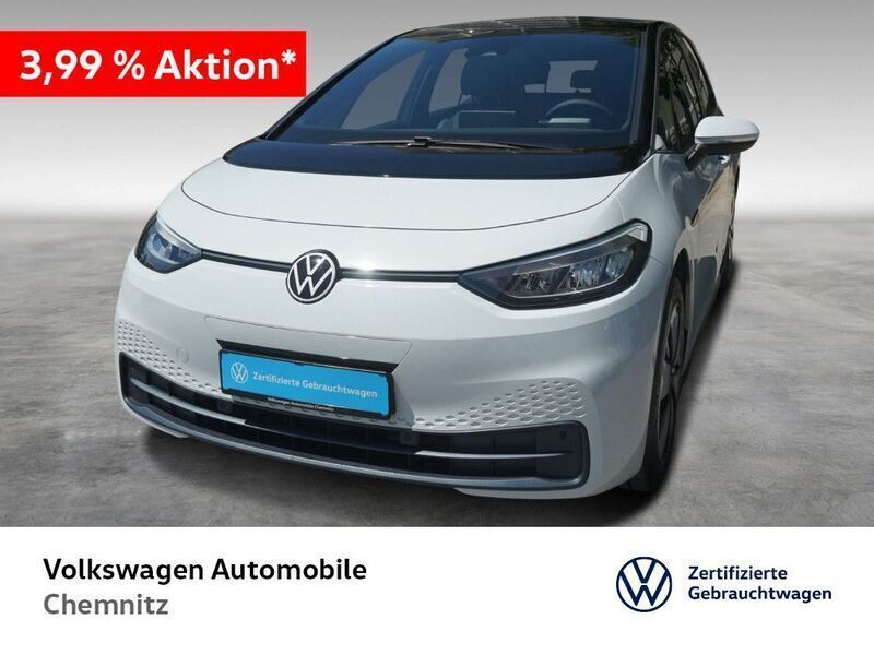 Weiß Gebraucht 2021 VW ID.3 Pro Performance Kleinwagen | 20.940 € (Fairer Preis) - Bild 1/4