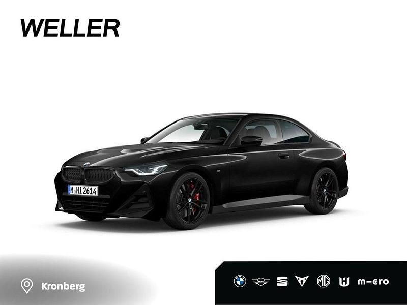 Black sapphire (schwarz) Gebraucht 2022 BMW 220 Shadowline Coupé | 37.900 € (Fairer Preis) - Bild 1/4