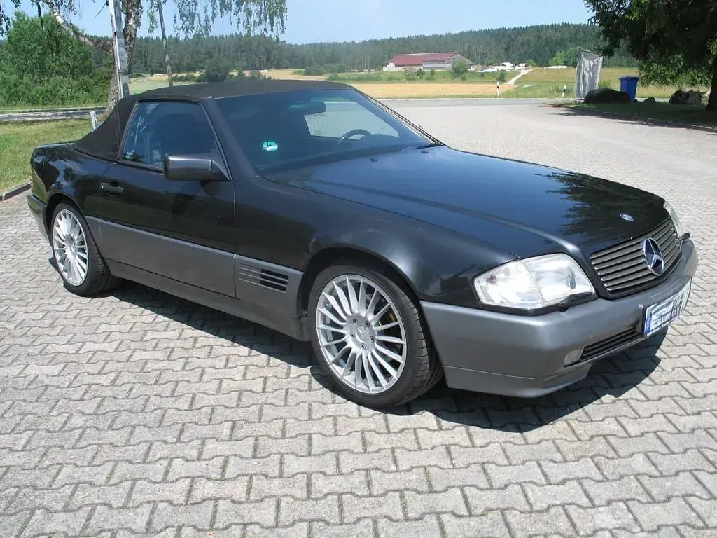 Gebraucht Mercedes SL500 320 PS (235 kW) 1993 Schwarz Cabrio