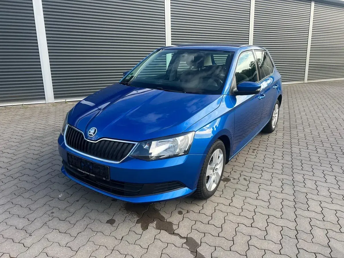 Gebraucht Skoda Fabia 75 PS (55 kW) 2017 Blau Kleinwagen