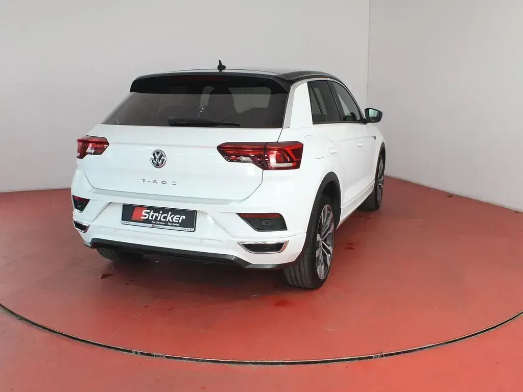 Gebraucht VW T-Roc Sportline 150 PS (110 kW) 2019 Weiß SUV