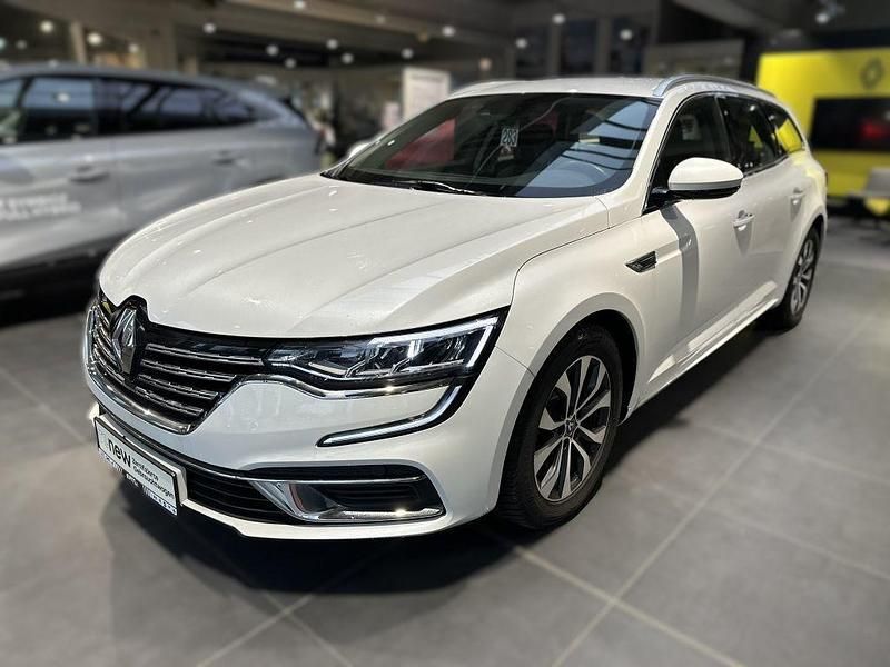 Weiß nacre Gebraucht 2022 Renault Talisman GrandTour Zen Kombi | 19.990 € (Fairer Preis) - Bild 1/4