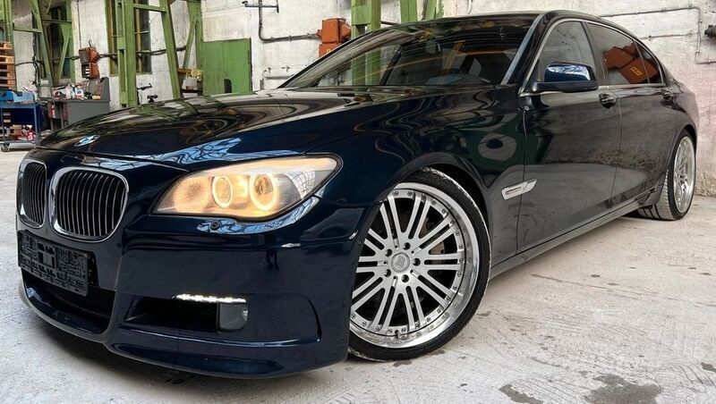 Blau Gebraucht 2010 BMW ActiveHybrid 7 Sport Line Limousine | 19.980 € - Bild 1/4