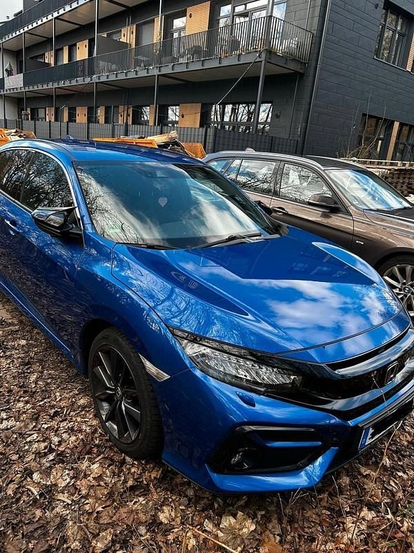 Gebraucht Honda Civic Elegance 126 PS (92 kW) 2021 Blau Limousine